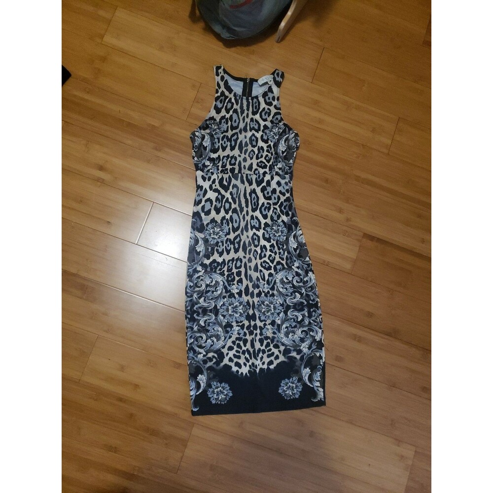 Wayf Leopard Print Dress xs
